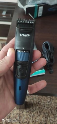 Tondeuse à cheveux professionnelle Kit de coupe de cheveux de tondeuse à barbe sans fil rechargeable photo review